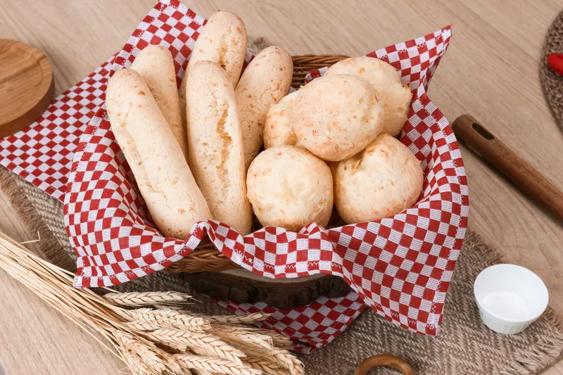 Imagem ilustrativa de Pão de queijo mineiro mercado